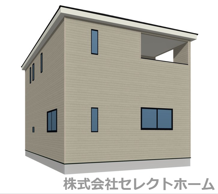 耐震+制震の家：住宅性能取得物件 手崎町 1号棟の完成予想図|★先着順販売受付開始
★子育てグリーン住宅：40万円交付対象物件
◎耐震+制震の家：手崎町 1号棟
◎価格への挑戦と性能にもこだわった家
◎ゆめマート徒歩10分
◎吉和小徒歩10分
◎尾道駅徒歩22分