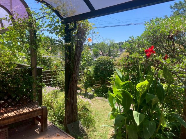 八街は戸建ての庭