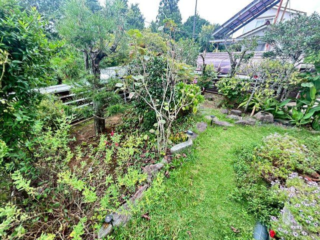 八街は戸建ての庭