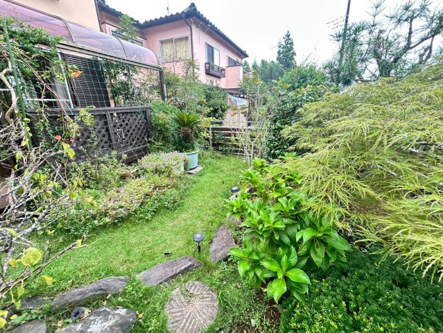 八街は戸建ての庭