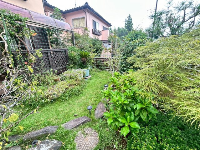 八街は戸建ての庭