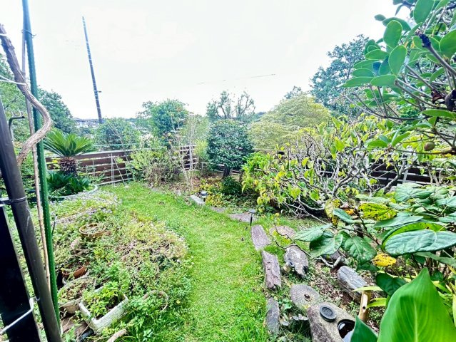 八街は戸建ての庭