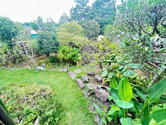 八街は戸建ての庭