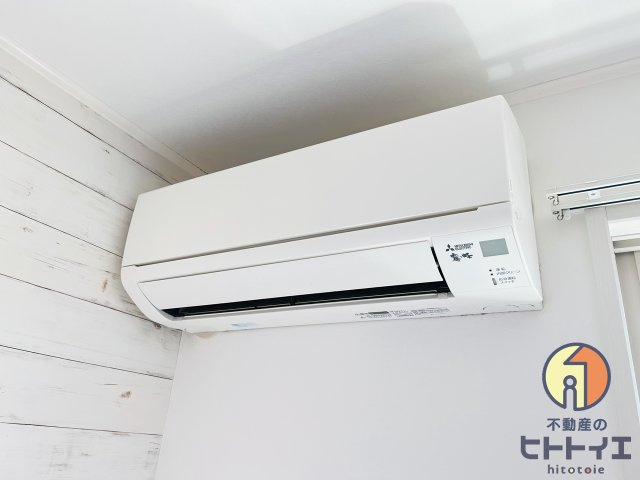 グレイスハイムの設備|リビングにはエアコン付きです♪