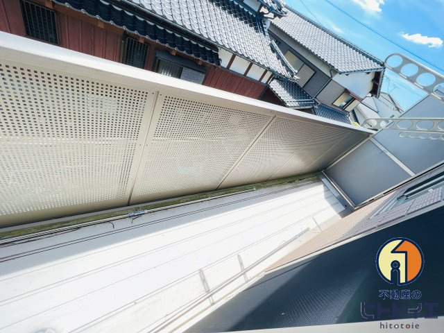 グレイスハイムのバルコニー|お洗濯にも便利なバルコニー付き