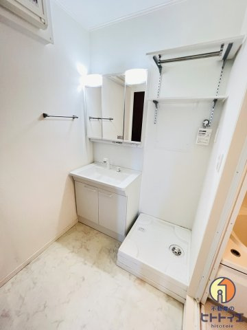 グレイスハイムの洗面所|使いやすい洗面所です