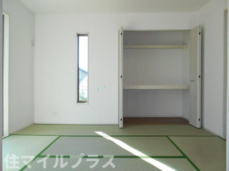 【和室】 | 矢吹町八幡町新築一戸建て5棟 | 畳の上でゆっくりとくつろげる和室です