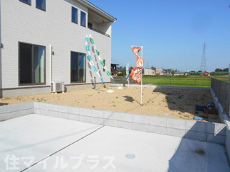 【庭】 | 矢吹町八幡町新築一戸建て5棟 | たまにはお庭で休日を過ごしてみるのもよいかもしれません