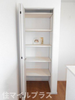 【収納】 | 矢吹町八幡町新築一戸建て5棟 | 便利な収納スペースです