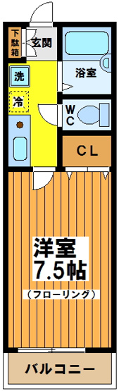 【間取り】 | シャトル松原