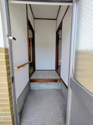 【玄関】 | コーポ湊Ⅱ