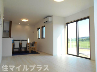 【居間・リビング】 | 矢吹町八幡町新築一戸建て5棟 | おしゃれな居間です