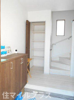 【玄関】 | 矢吹町八幡町新築一戸建て5棟 | ゆったりとした玄関です