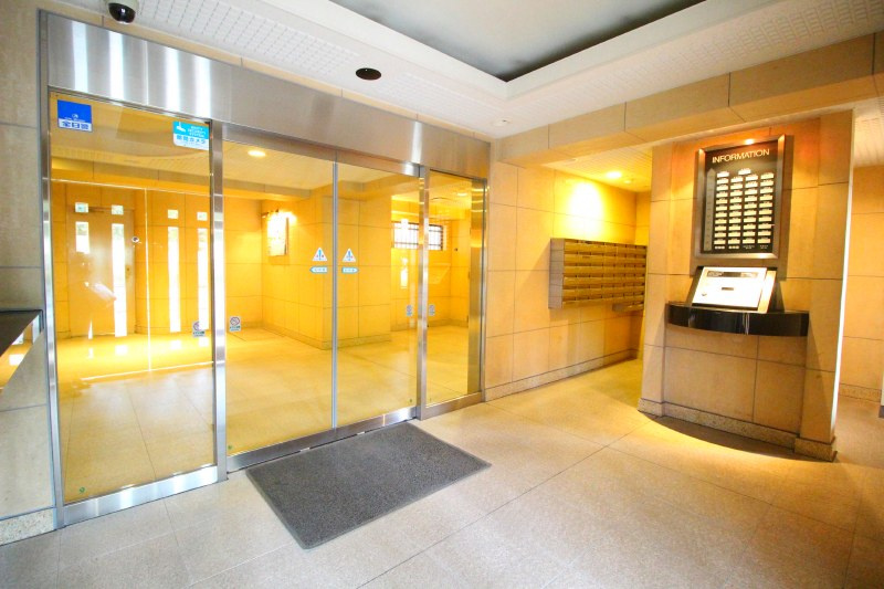 ビクトリアハイム早稲田のロビー