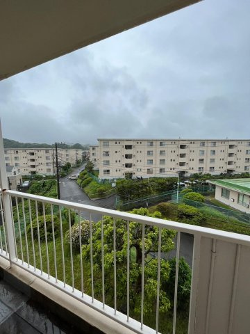 東逗子団地17号棟の展望|購入時の写真です