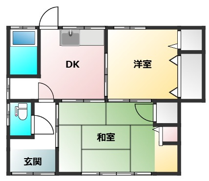 八代市新浜町2-105の間取り