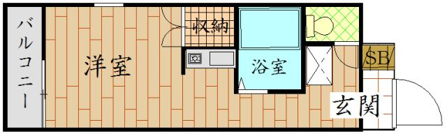 エスポワール久留米の間取り
