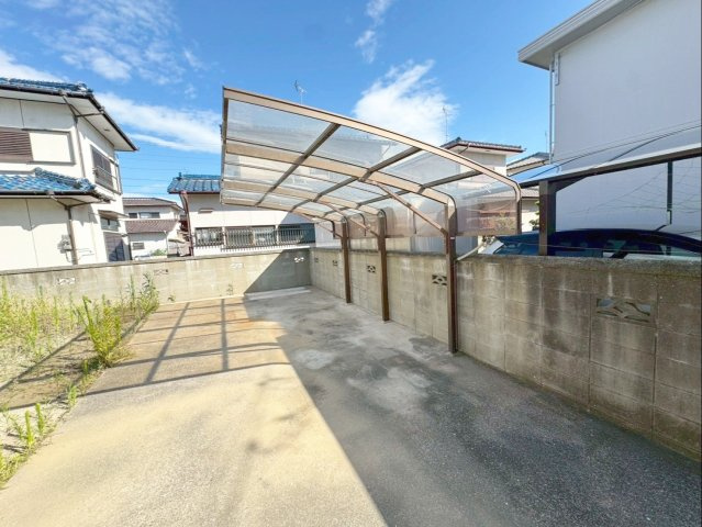 福岡市東区和白6丁目　土地の外観|駐車スペースの確保も安心の広さです！