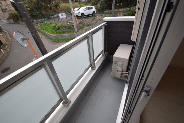リブリ・エンジュのバルコニー|陽当たり良好なバルコニーです
