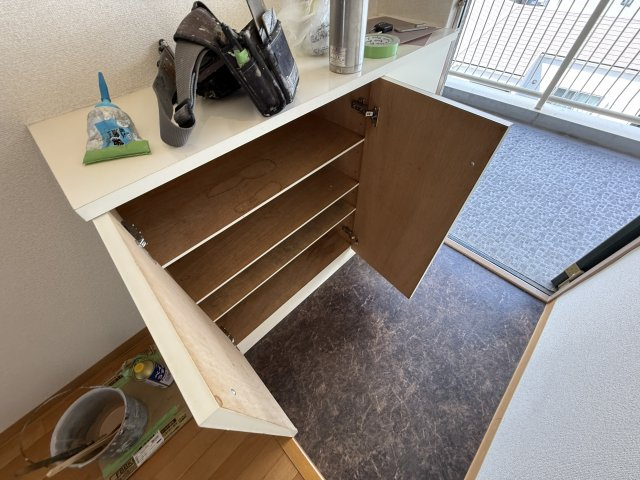 上野坂ハイツの収納