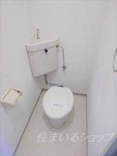 広島市安佐北区口田南１丁目のアパートのトイレ