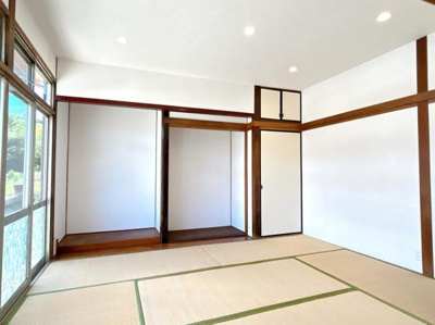 【和室】 | 光市光井5丁目戸建 | 1階南側6帖和室