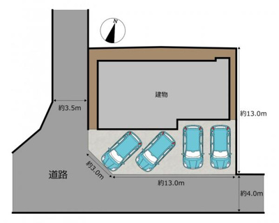 【区画図】 | 光市光井5丁目戸建