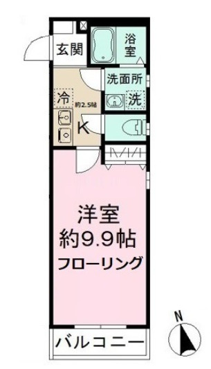 ミリアビタ津田沼の間取り