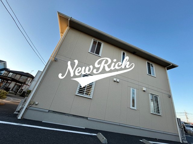 前橋市後閑町のアパートの外観