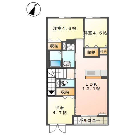 ルーク・マコーリーの間取り