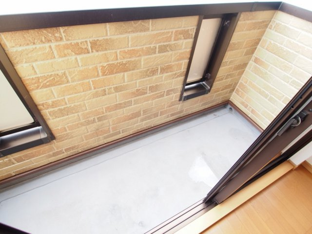 ミルデハイムＣのバルコニー