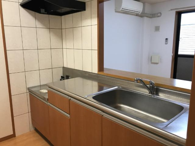 サン・ベルジュのキッチン|カウンターキッチン