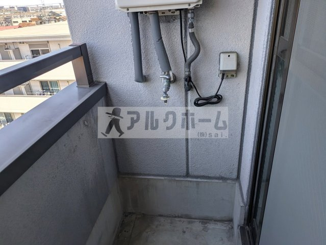 B.ビレッジのバルコニー|B.ビレッジ（八尾市太田）