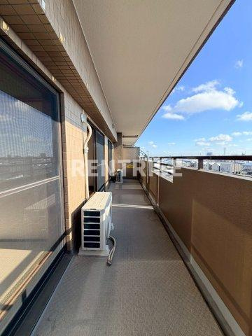 ライオンズマンション一宮白旗通のバルコニー