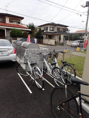駐輪場です♪