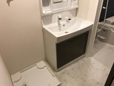 【洗面所】 | モリアエールⅩⅡ | 洗髪洗面化粧台