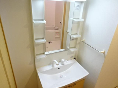 【洗面所】 | ハピネス | 洗髪洗面化粧台