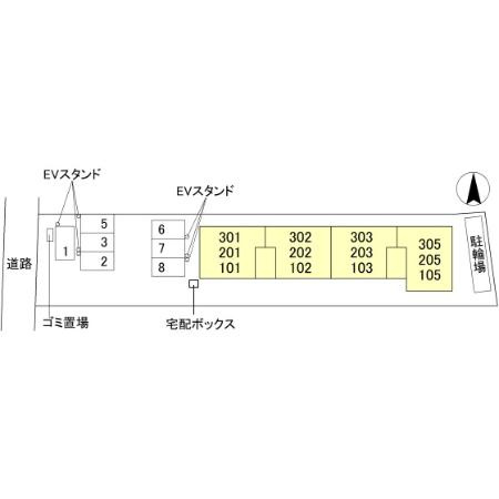 【区画図】 | D-residence下田部A
