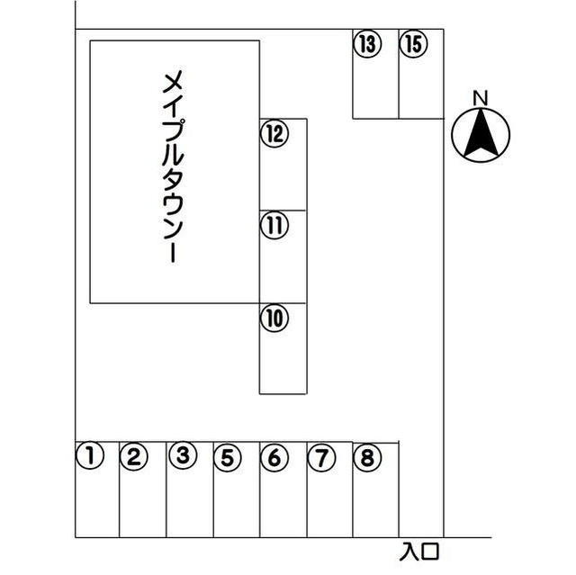 羽島市正木町須賀のアパートの外観