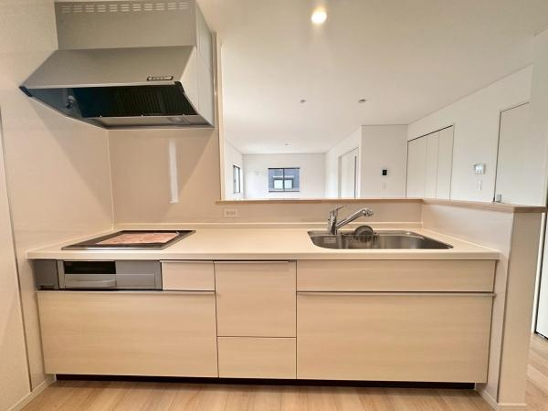 和歌山市新庄第3-4号棟　新築戸建のキッチン