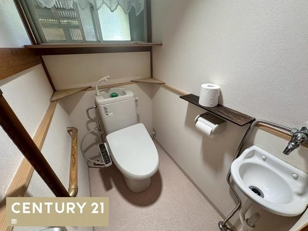 紀の川市東野　中古戸建のトイレ