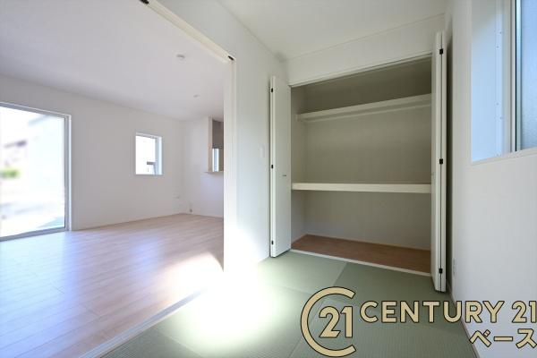 クレイドルガーデン田町 １号棟 ／新築一戸建の収納|■現地撮影写真■和室にも収納スペース完備！