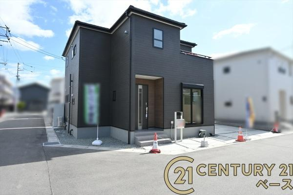 リーブルガーデン田井庄町 ４号棟 ／新築一戸建の前面道路含む現地写真|■現地撮影写真■