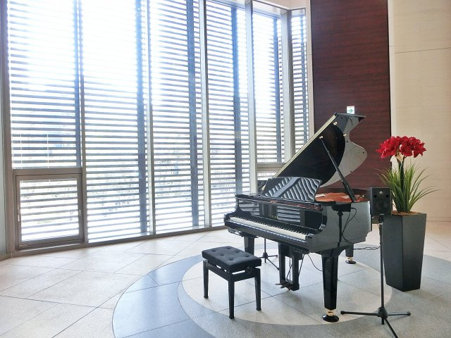 大阪ひびきの街・ザ・サンクタスタワーのロビー