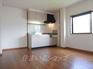 広島市安佐北区大林１丁目のアパートのキッチン