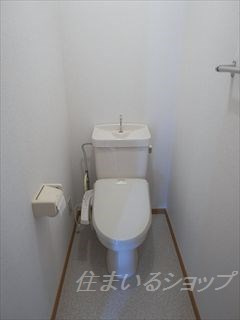 広島市安佐北区大林１丁目のアパートのトイレ|シャワートイレ