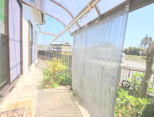 南田原町平屋の庭