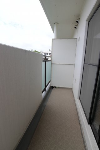 パルピアマンションのバルコニー
