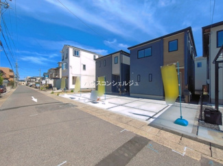 【前面道路含む現地写真】 | 名古屋市北区楠3丁目309-1【仲介手数料無料】新築一戸建て　2号棟
