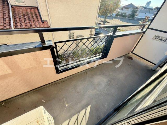 エストセゾンのバルコニー|高崎、前橋のお部屋探しはエンドスケープまで！お客様の理想お聞かせ下さい♪